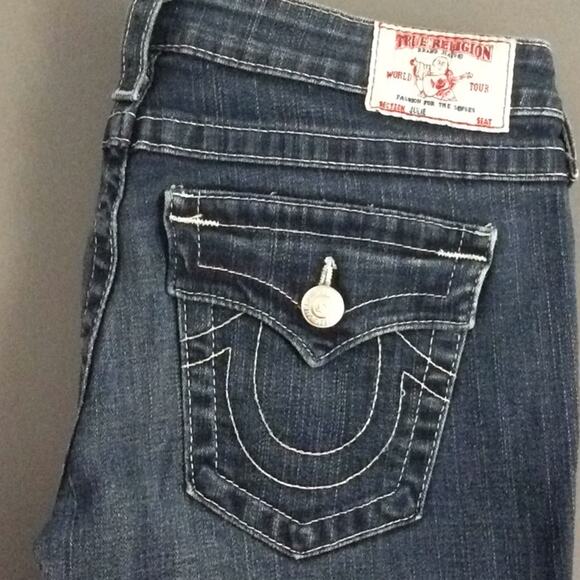True Religion Size 28 Skinny Jeans Julie - Picture 2 of 7